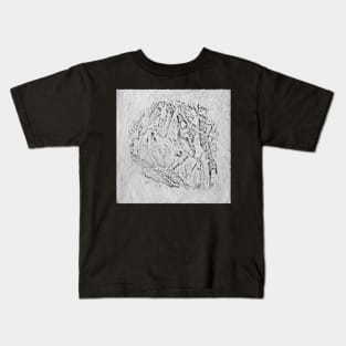 Momma sloth and baby sketch Kids T-Shirt